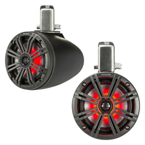 Kicker 45KMTC65 KM Marine 6.5" Tower Coaxial Speakers 65w