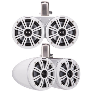 Kicker 45KMTDC65W KM Marine 6.5" Dual Tower Speaker 130w RMS
