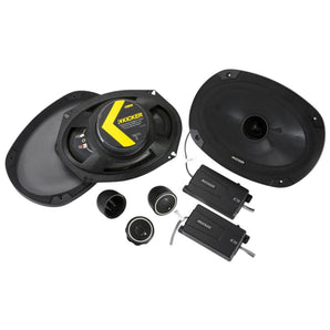 Kicker 46CSS694 6x9" 2 Way Component Speakers 150w RMS