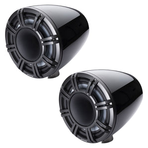 Kicker 47KMFC11 KM Marine 11" Horn Tower Speakers 300w RMS