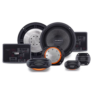 ESB 5.6K3X 5000 Series 6.5" 3 Way Component Speakers 160w