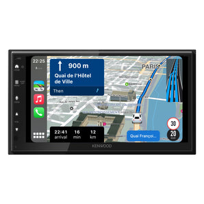 Kenwood DMX5023DABS Camper Motorhome Sygic Sat Nav Android Apple CarPlay Stereo - CEN