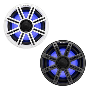 Kicker 51MSC8 MSC Marine 8" Coaxial Speakers 200w RMS