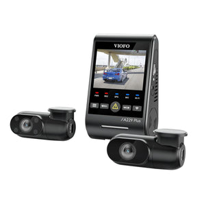 Viofo A229 Plus 3CH Dash Cam 3 Channel 2K Front Rear Cabin