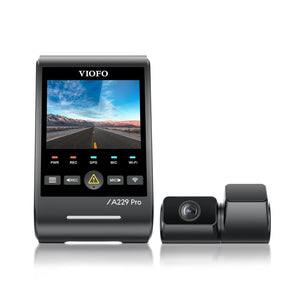 Viofo A229 Pro 2CH Dash Cam 2 Channel 4K Front 2K Rear