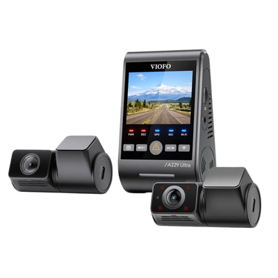 Viofo A229 Ultra 3CH Dash Cam 3 Channel Front Rear Cabin 4K