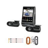 Viofo A229 Plus 3CH dash cam bundle with HK4 hardwire kit and 8pcs fuse taps
