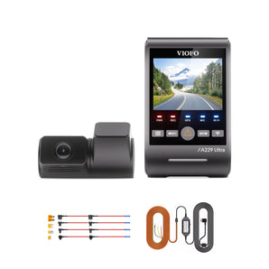 Viofo A229 Ultra 2CH + HK4 Fuse Kit Bundle