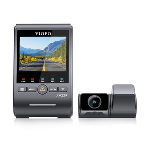 Viofo A329S 2CH Dash Cam 4K Front 2K Rear Starvis 2 GPS WIFI HDR Dual Camera