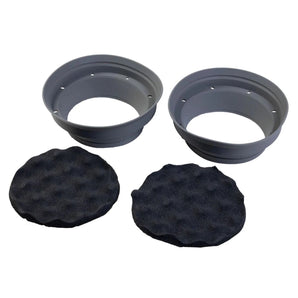 Vibe AVASP8-V2 8 Inch Adjustable Rubber Speaker Baffle