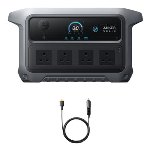 Anker SOLIX C2000 Gen 2 + Car Charging Cable Bundle