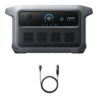 Anker SOLIX C2000 Gen 2 + Car Charging Cable Bundle
