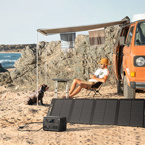 Bluetti PV120D Solar Panel 120w Foldable & Portable with Kickstand MC4 Connector - CEN