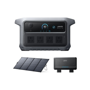 Anker SOLIX C2000 Gen 2 + PS400 + Alternator Charger Bundle