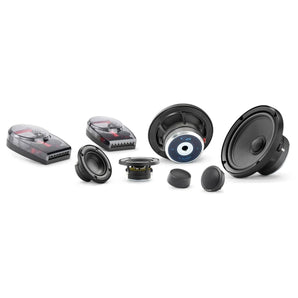 JL Audio C6-653 6.5" 3 Way Component Speakers 100w RMS