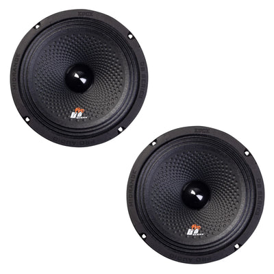 Edge DB Series EDBPRO8-E3 Pro Audio Midrange Speakers 8 Inch 175w RMS Pair