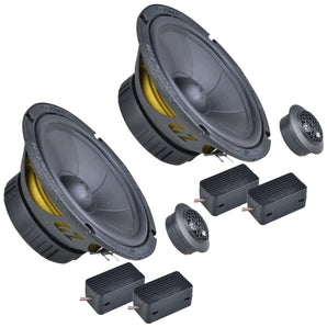 Ground Zero GZIC 165.2 6.5″ 2 Way Component Kit 100w RMS