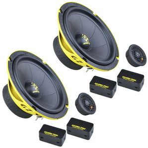 Ground Zero GZIC 165.2SPL 6.5″ 2 Way Component Kit 120w RMS