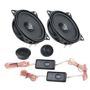 Ground Zero GZIC 400FX 4″ 2 Way Component Kit 60w RMS