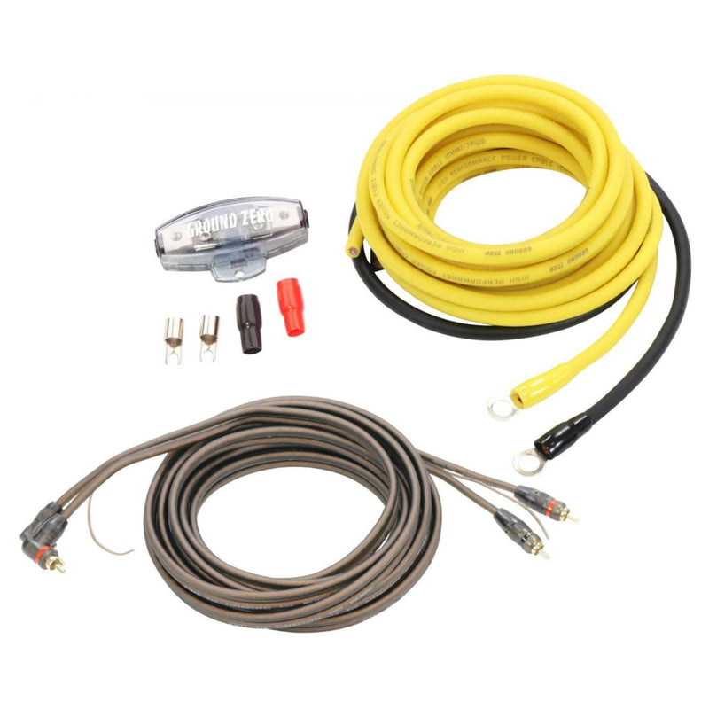 Ground Zero GZPK 10X-II 10mm² High Quality Cable Kit 7 AWG