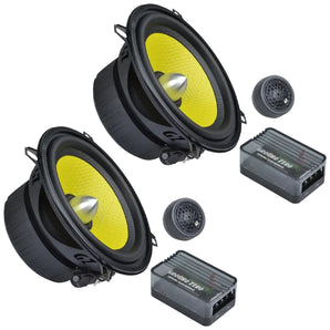 Ground Zero GZTC 130.2X 5″ 2 Way Component Kit 80w