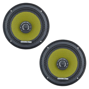 Ground Zero GZTF 6.5X 6.5″ 2 Way Coaxial Speakers 90w RMS