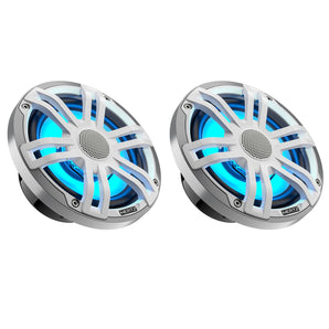 Hertz Marine HEX 6.5 S-LD-SW 6.5 Inch 2 Way RGB LED Coaxial Speakers 50w RMS