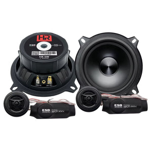 ESB HR 5K2X 5 Inch 2 Way Component Speaker Kit 60w RMS