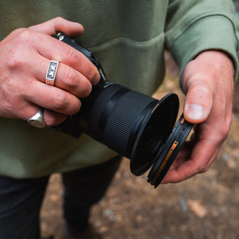 PolarPro 72mm Helix Base Plate and Defender Cap for Helix MagLock Filters - CEN
