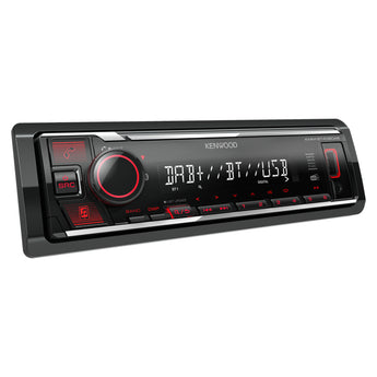 Kenwood KMM-BT408DAB Stereo Bluetooth USB Car Digital Radio Includes DAB Aerial - CEN