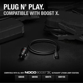 NOCO GBC011 Rapidly Charge 65W 12V Boost X Car Charger GBX155 GBX45 GBX55 GBX75 - CEN