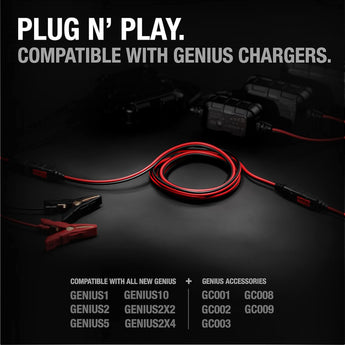 NOCO GC004 X-Connect 10ft Extension Cable for Genius 1 2 5 10 2X2 2X4 & G Series - CEN