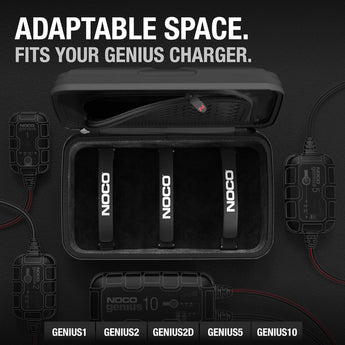 NOCO GC040 Universal EVA Protective Case for Genius 1 2 5 10 Battery Chargers - CEN