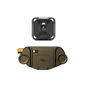 Peak Design Capture Clip V3 with Standard Plate Kelp for Mirrorless Cameras