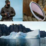 PolarPro Arctic CP Filter Helix Benjamin Hardman Series CPL Circular Polariser - CEN