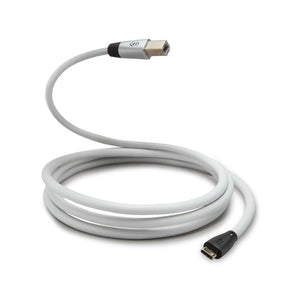 QED Performance QE7844 USB Type C to USB Type B Cable 1.2m