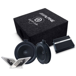 Alpine 6 Channel DSP Amplifier Subwoofer & Speakers for VW Crafter 2 MAN TGE - CEN