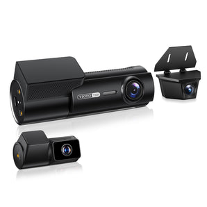 Viofo T330TW 3CH Dash Cam 4K Front, Telephoto & Waterproof Rear