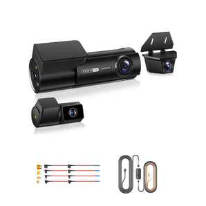 Viofo T330TW 3CH dash cam bundle with HK6-F hardwire kit and 8pcs fuse taps