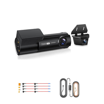Viofo T330W 2CH dash cam bundle with HK6-F hardwire kit and 8pcs fuse taps