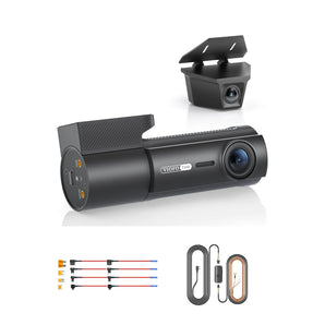 Viofo T340W 3CH dash cam bundle with HK6-F hardwire kit and 8pcs fuse taps