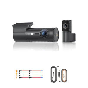 Viofo T340 3CH dash cam bundle with HK6-F hardwire kit and 8pcs fuse taps