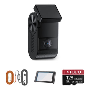 Viofo VS1 Mini Dash Cam HK5 Hardwire Kit CPL-400 128GB Bundle