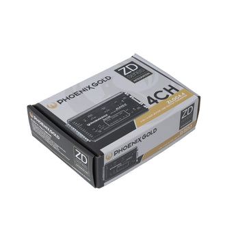 Phoenix Gold ZLOC4.4 ZD Series 4 Channel Converter Including Bass Cube - CEN