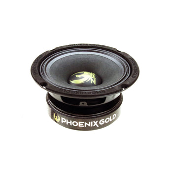 Phoenix Gold ZPR654 Premium Pro 6.5 Inch Midrange Audio Speaker 300w RMS - CEN