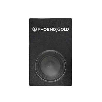 Phoenix Gold ZX18PBS ZX Series 8 Inch Sub Slim Subwoofer Enclosure Box 200w RMS - CEN