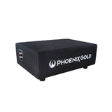 Phoenix Gold ZX18PDF 8 Inch Sub Enclosure Slim Passive Subwoofer Box 250w RMS - CEN