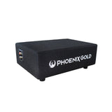 Phoenix Gold ZX18PDF 8 Inch Sub Enclosure Slim Passive Subwoofer Box 250w RMS - CEN