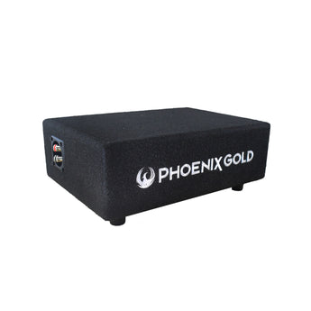 Phoenix Gold ZX18PDF 8 Inch Sub Enclosure Slim Passive Subwoofer Box 250w RMS - CEN