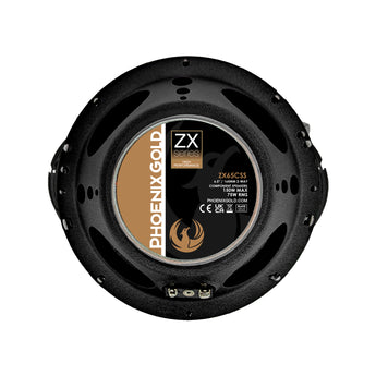 Phoenix Gold ZX65CSS ZX Series 6.5 Inch Car 2 Way Component Speakers 75W Pair - CEN